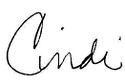 Cindi Signature